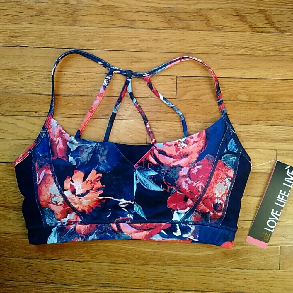 Strappy Back Sports Bra